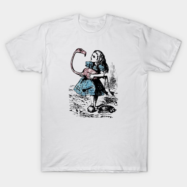 Alice in Wonderland x William Morris T-Shirt by creativewrld